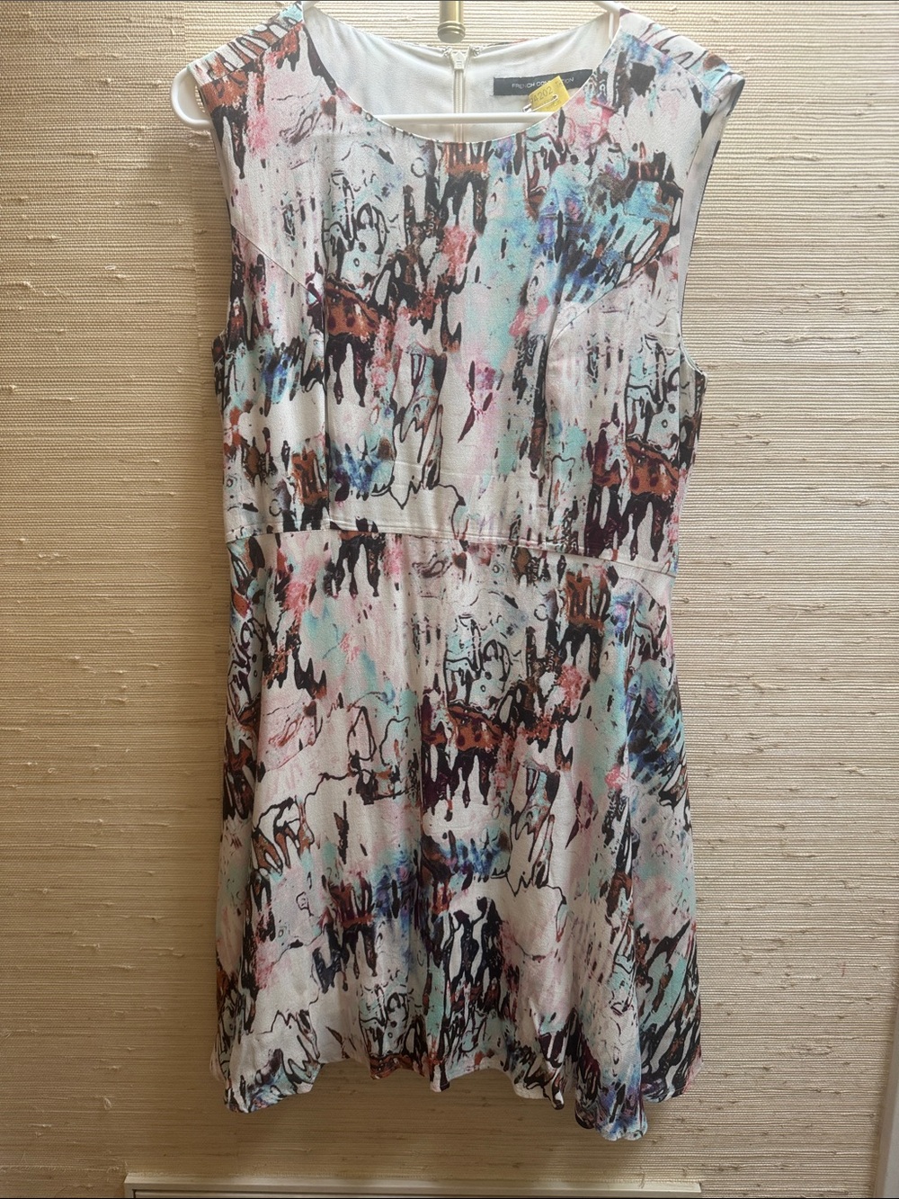 FRENCH CONNECTION Watercolor Sleeveless Dress